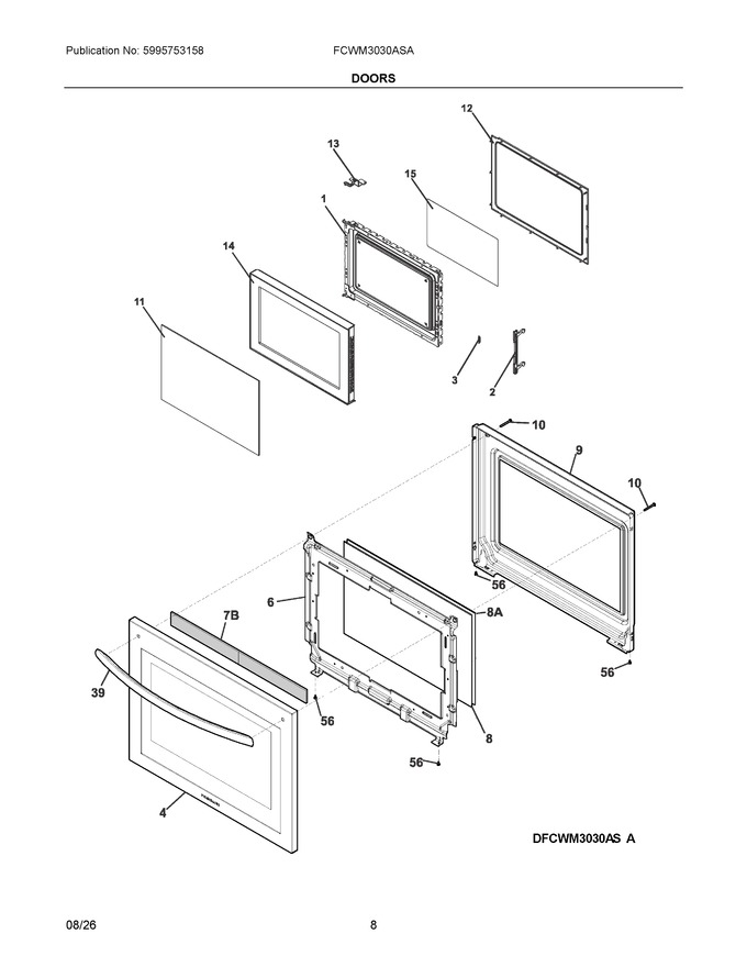 Diagram for FCWM3030ASA