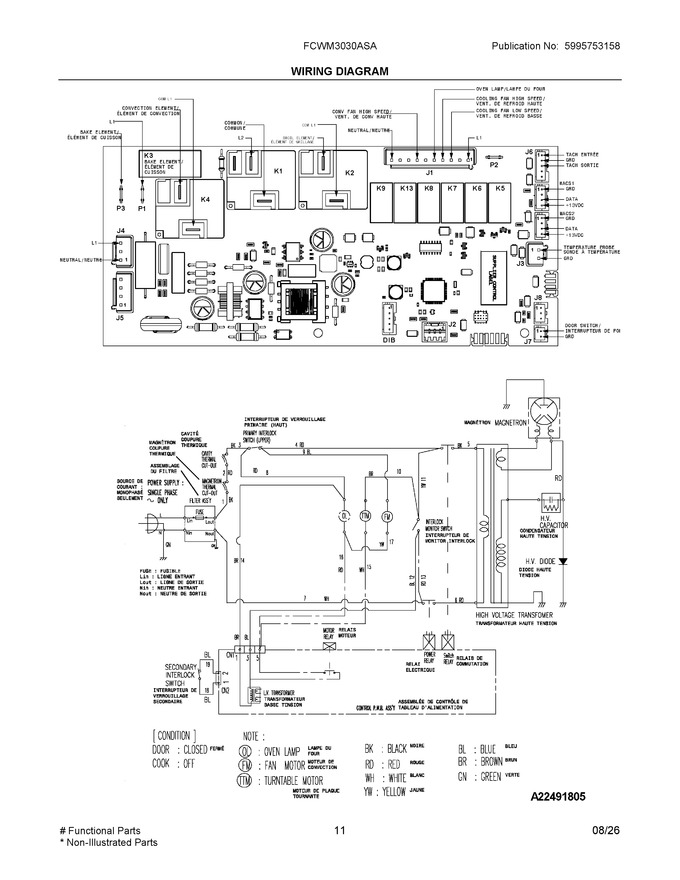 Diagram for FCWM3030ASA