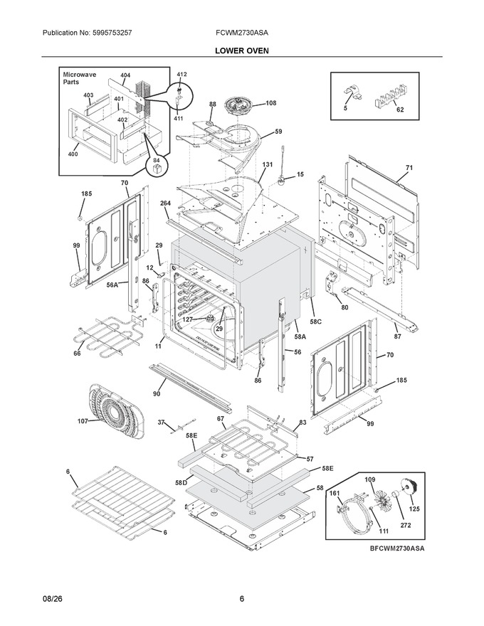Diagram for FCWM2730ASA