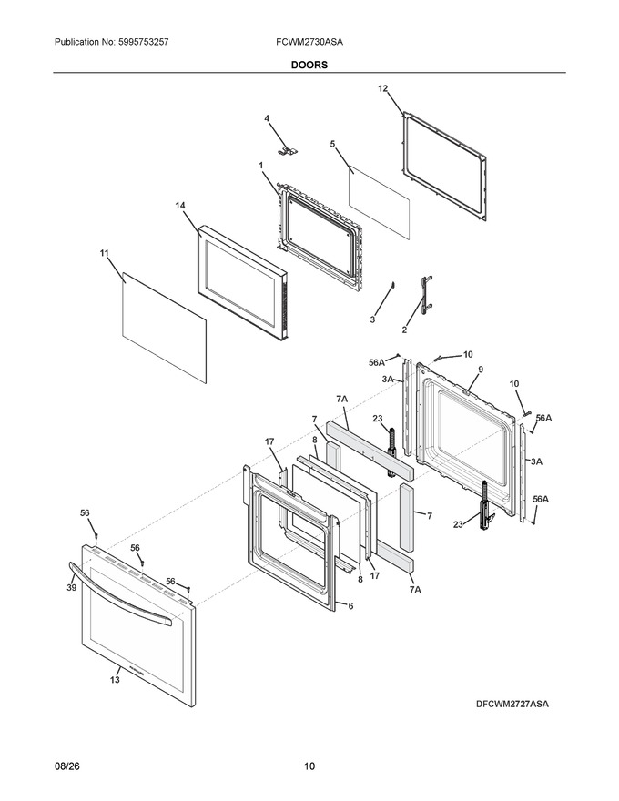 Diagram for FCWM2730ASA