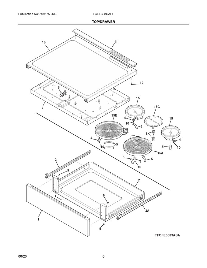 Diagram for FCFE308CASF