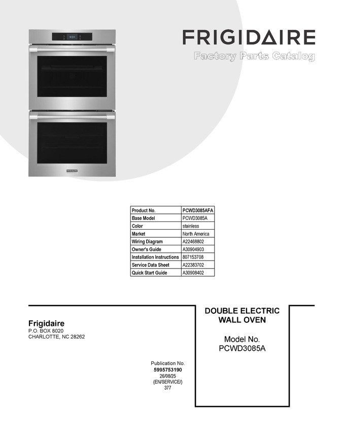 Diagram for PCWD3085AFA
