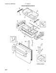 Diagram for 02 - Freezer Drawer, Baskets