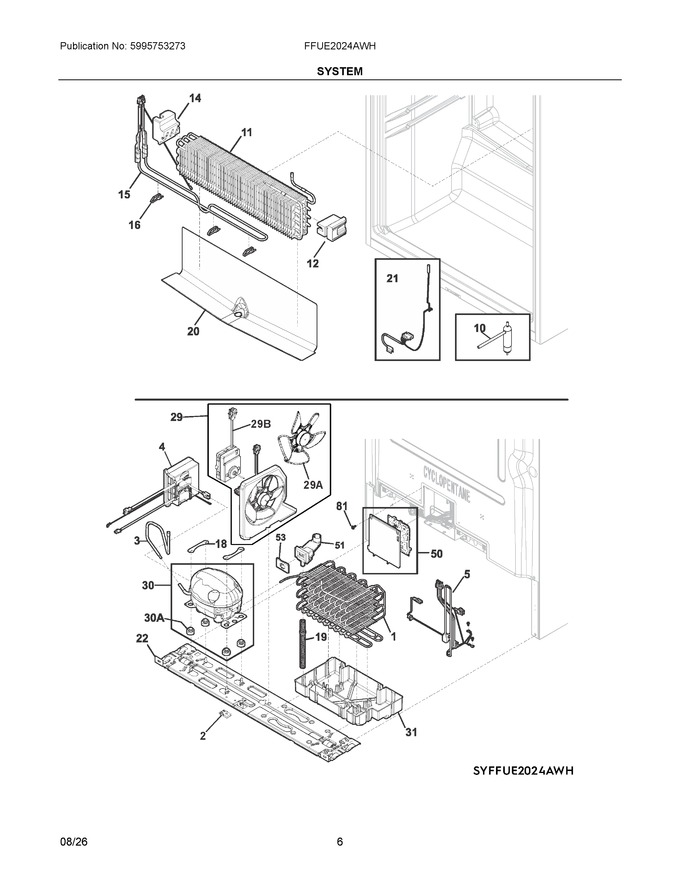 Diagram for FFUE2024AWH