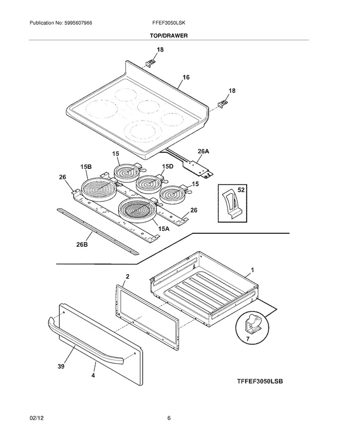 Diagram for FFEF3050LSK