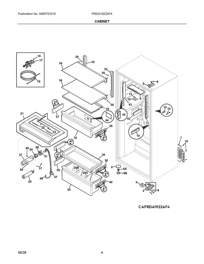Diagram for PRDA1922AF4