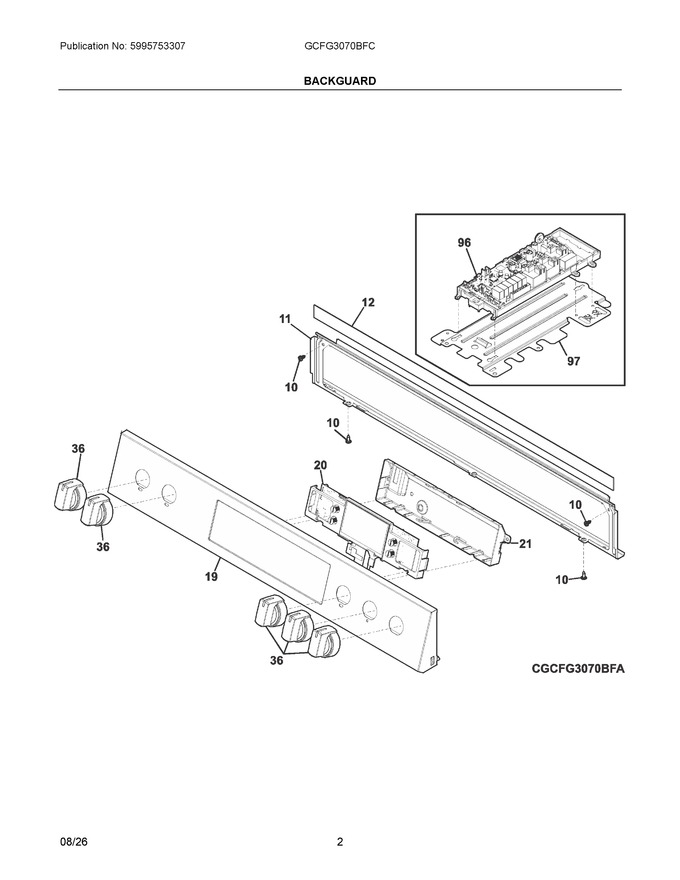 Diagram for GCFG3070BFC