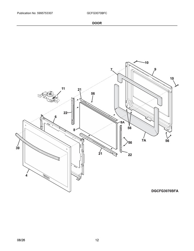 Diagram for GCFG3070BFC