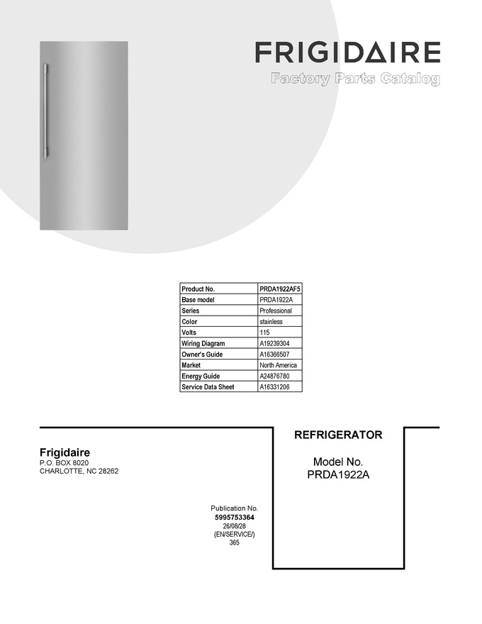 Diagram for PRDA1922AF5