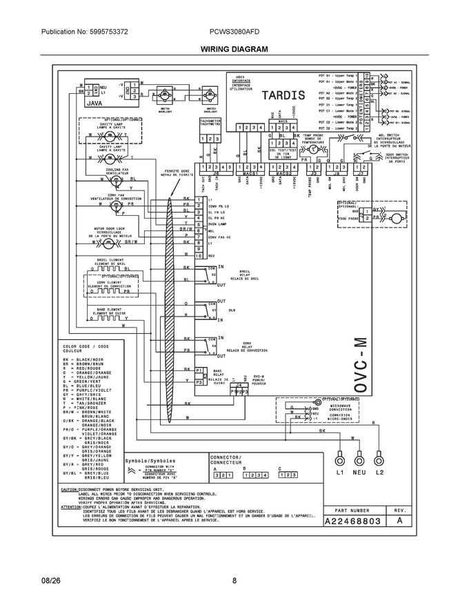 Diagram for PCWS3080AFD