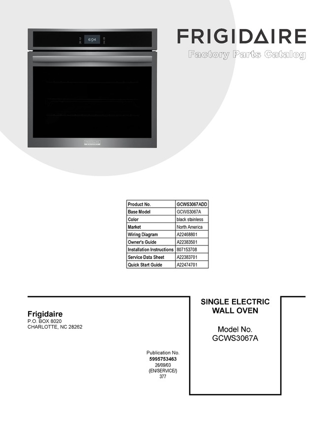 Diagram for GCWS3067ADD