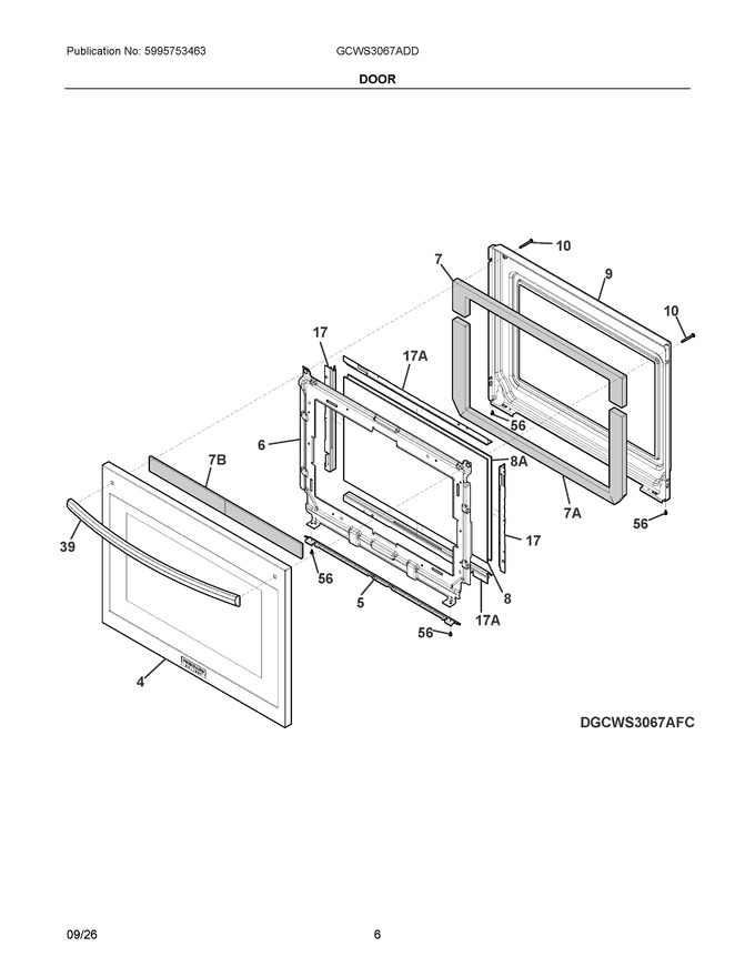 Diagram for GCWS3067ADD