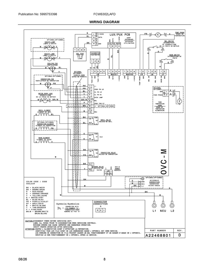 Diagram for FCWS302LAFD