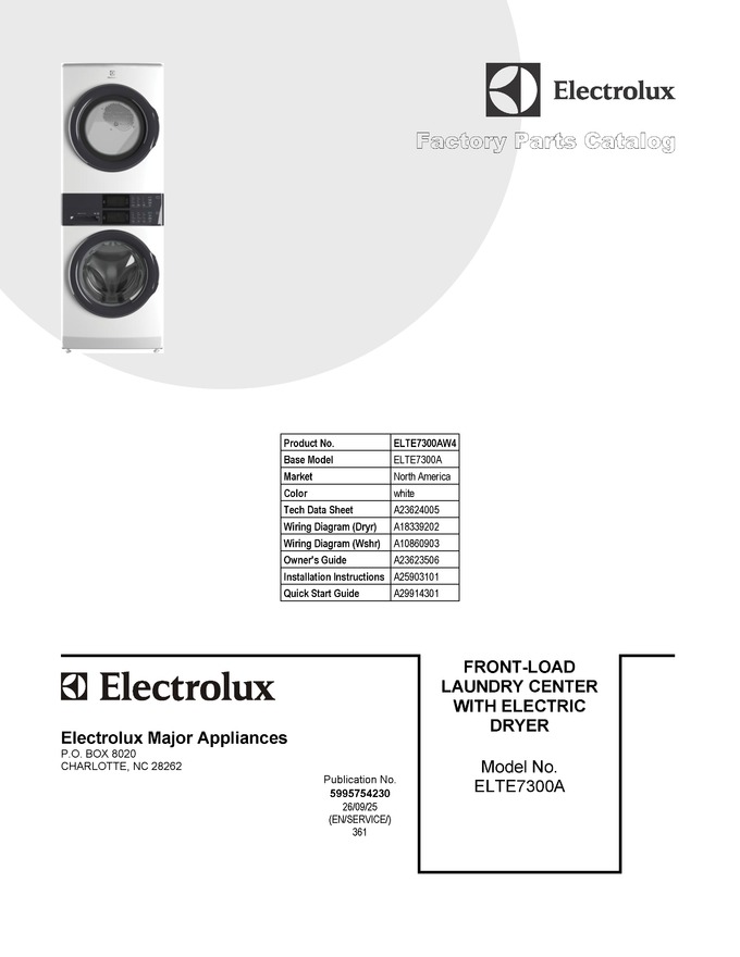 Diagram for ELTE7300AW4