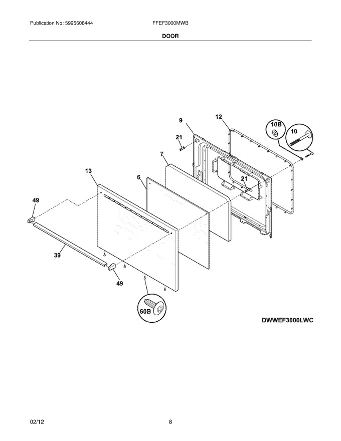 Diagram for FFEF3000MWB