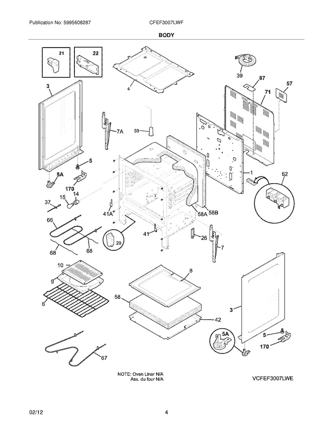 Diagram for CFEF3007LWF