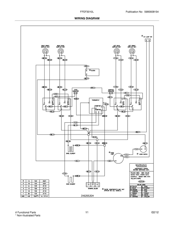 Diagram for FFEF3010LBD
