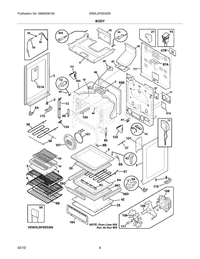 Diagram for EW3LDF65GSN