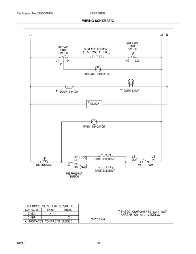 Diagram for FFEF3010LBD