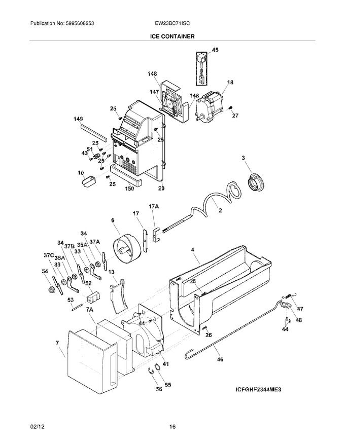 Diagram for EW23BC71ISC