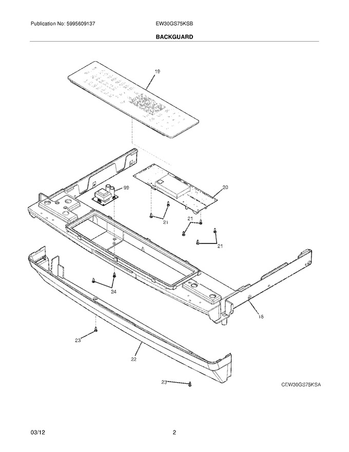 Diagram for EW30GS75KSB