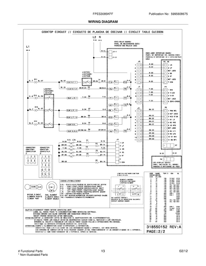 Diagram for FPES3085KFF