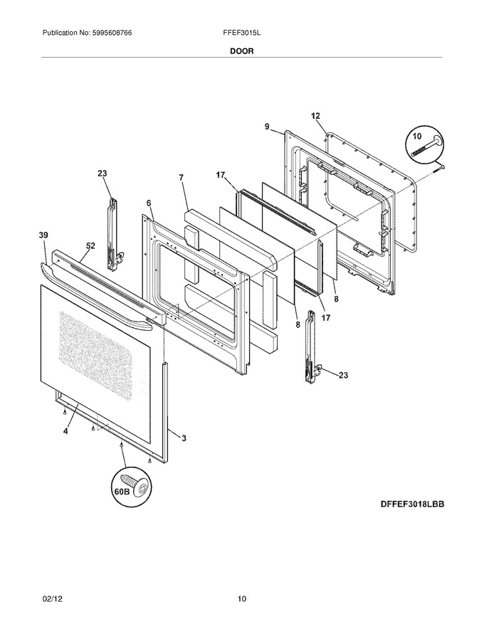 Diagram for FFEF3015LWD
