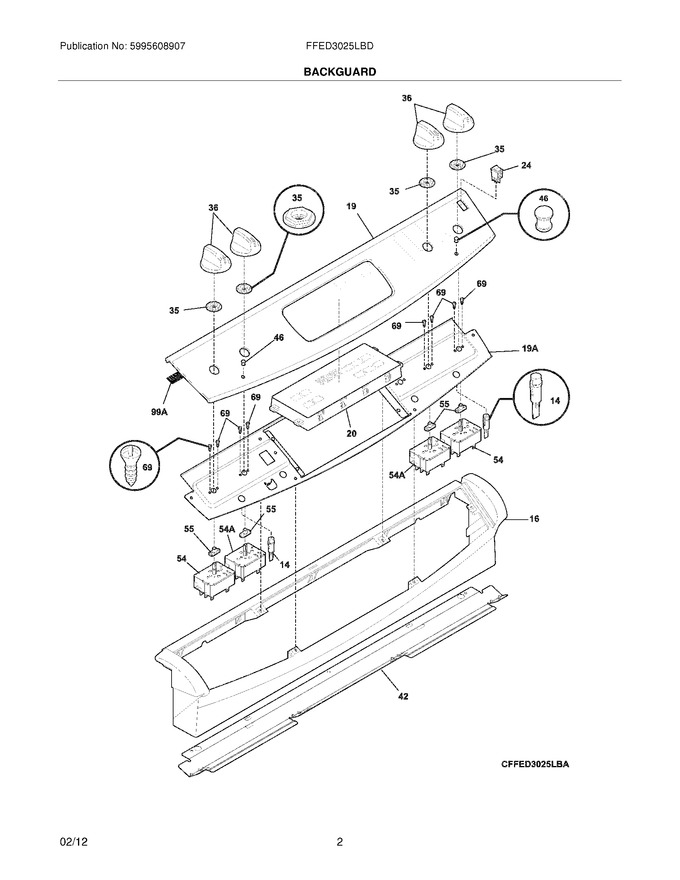 Diagram for FFED3025LBD