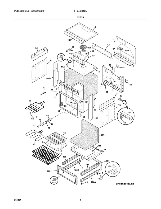 Diagram for FFES3015LWE