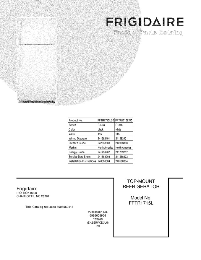 Diagram for FFTR1715LB0