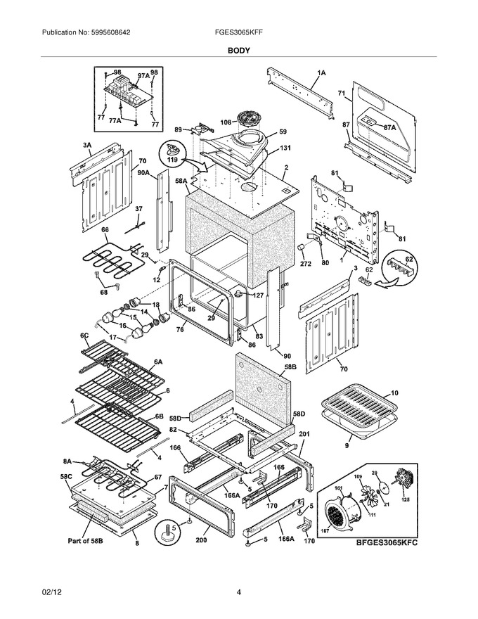 Diagram for FGES3065KFF
