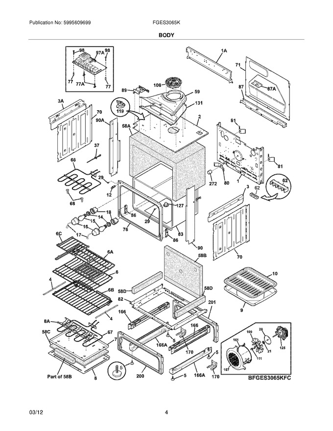 Diagram for FGES3065KBF