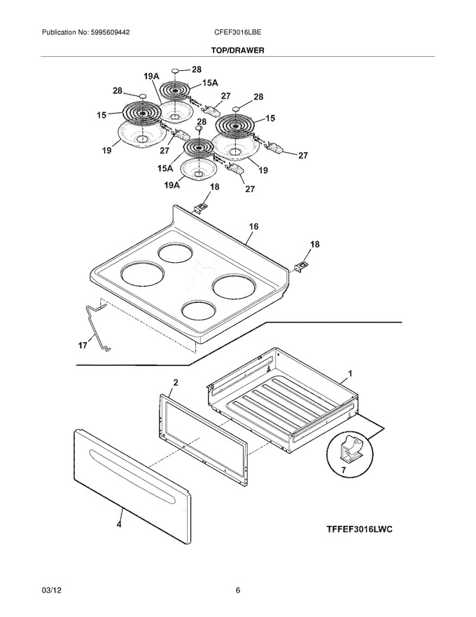 Diagram for CFEF3016LBE