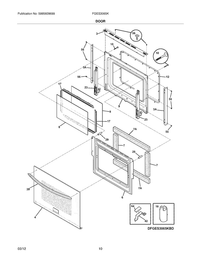 Diagram for FGES3065KWF