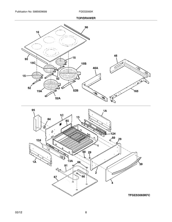 Diagram for FGES3065KWF