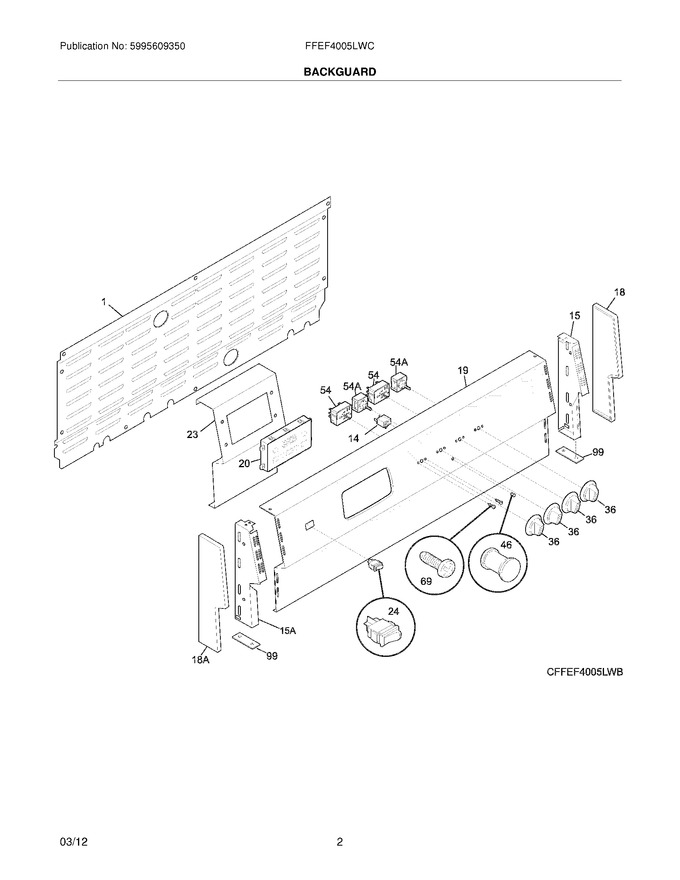 Diagram for FFEF4005LWC