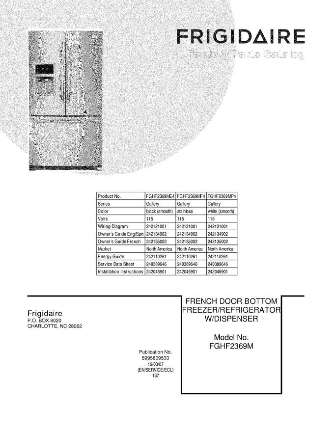 Diagram for FGHF2369MP4
