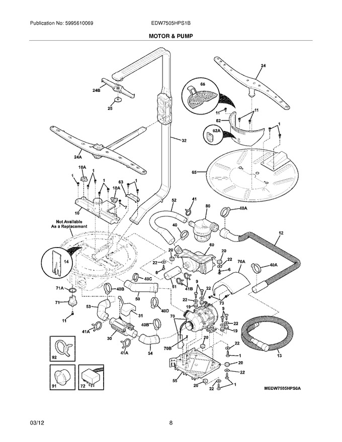 Diagram for EDW7505HPS1B