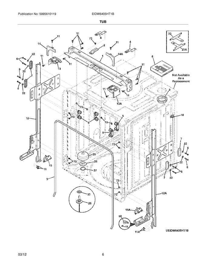 Diagram for EIDW6405HT1B