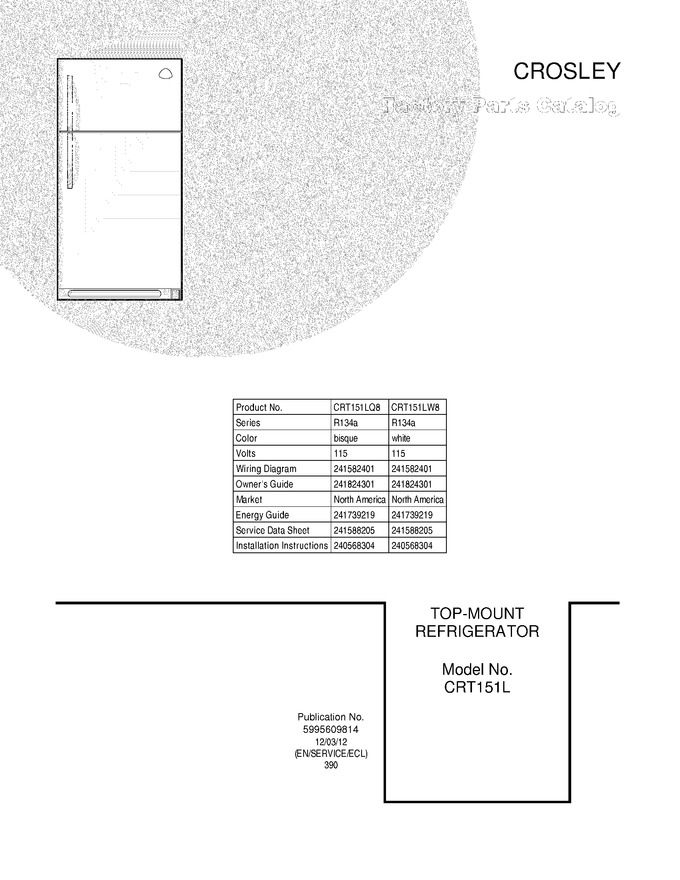 Diagram for CRT151LQ8