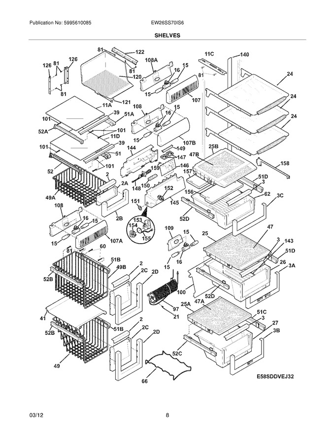 Diagram for EW26SS70IS6