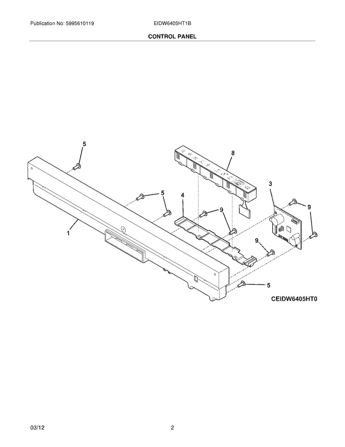 Diagram for EIDW6405HT1B