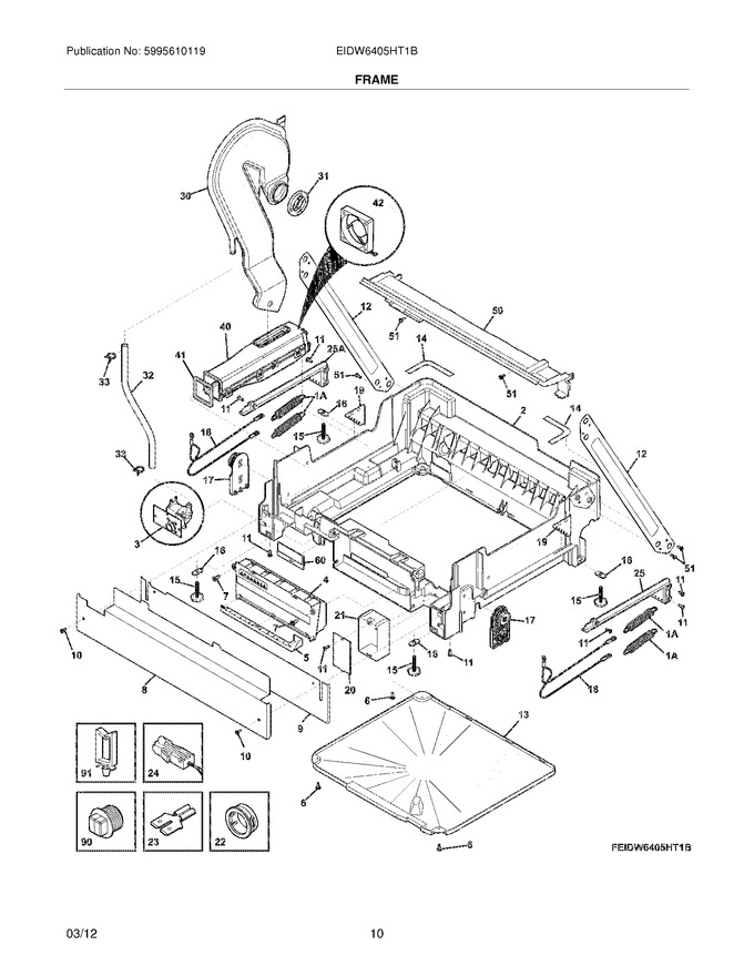 Diagram for EIDW6405HT1B