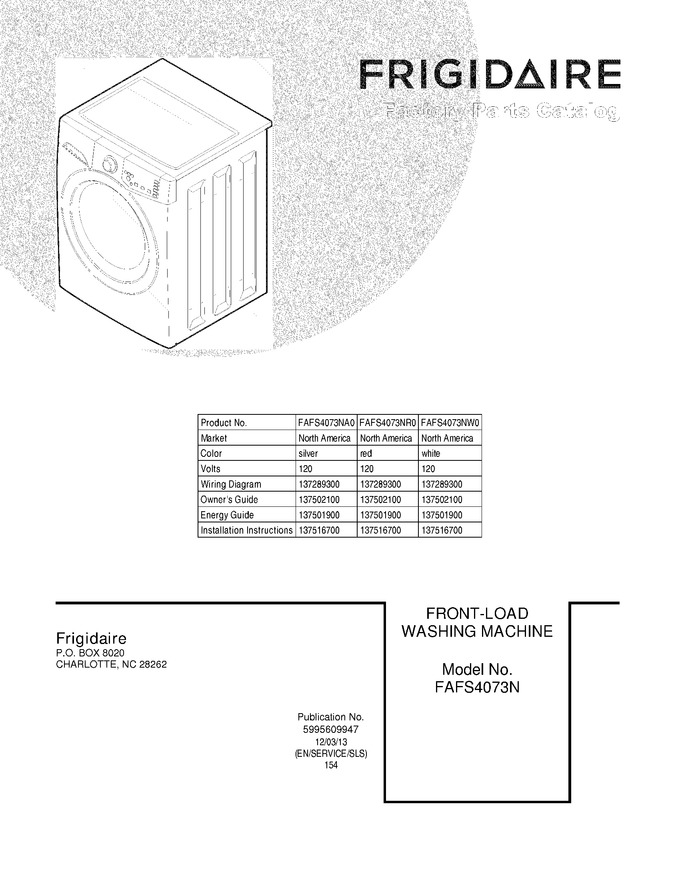 Diagram for FAFS4073NR0