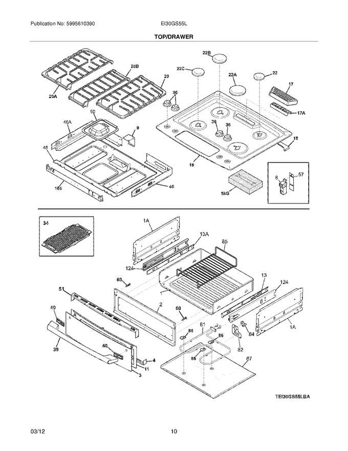 Diagram for EI30GS55LWA