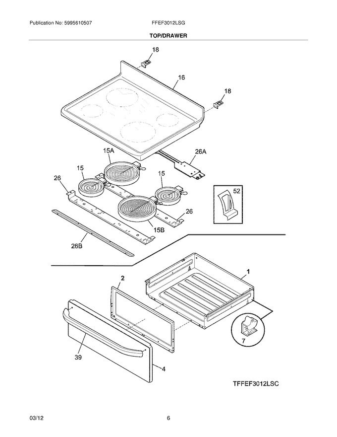 Diagram for FFEF3012LSG