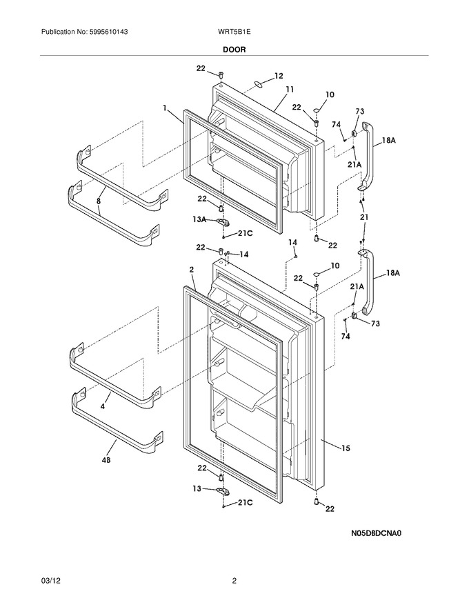 Diagram for WRT5B1EWF