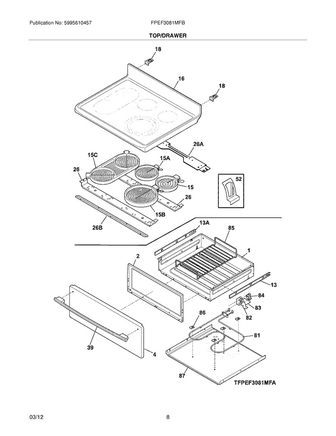 Diagram for FPEF3081MFB