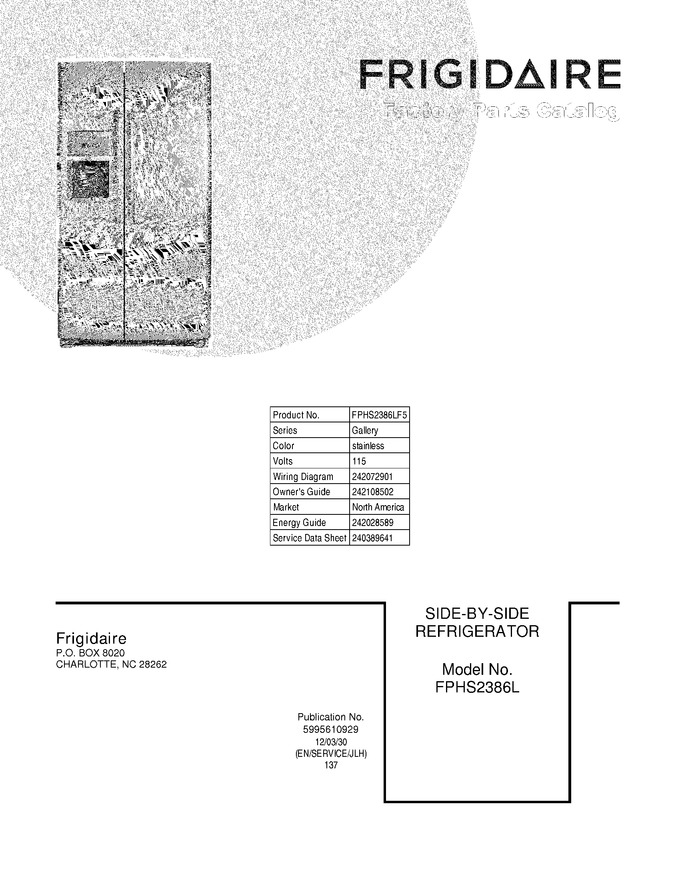 Diagram for FPHS2386LF5
