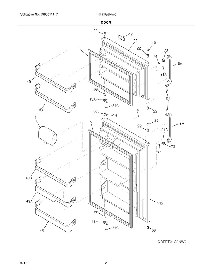 Diagram for FRT21G3NW0